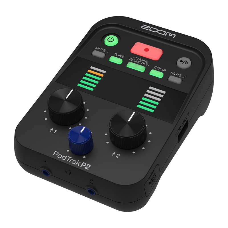 ZOOM】新製品 PodTrak P2 登場！ご予約受付開始！ | イケベ デジタル