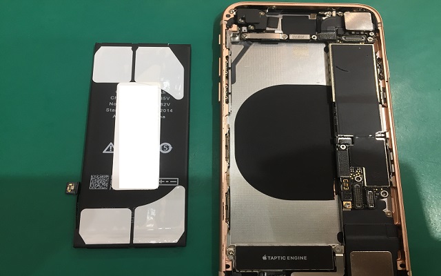 iPhone8バッテリー交換修理事例のご紹介！ | iPhone修理アイサポ 修理事例