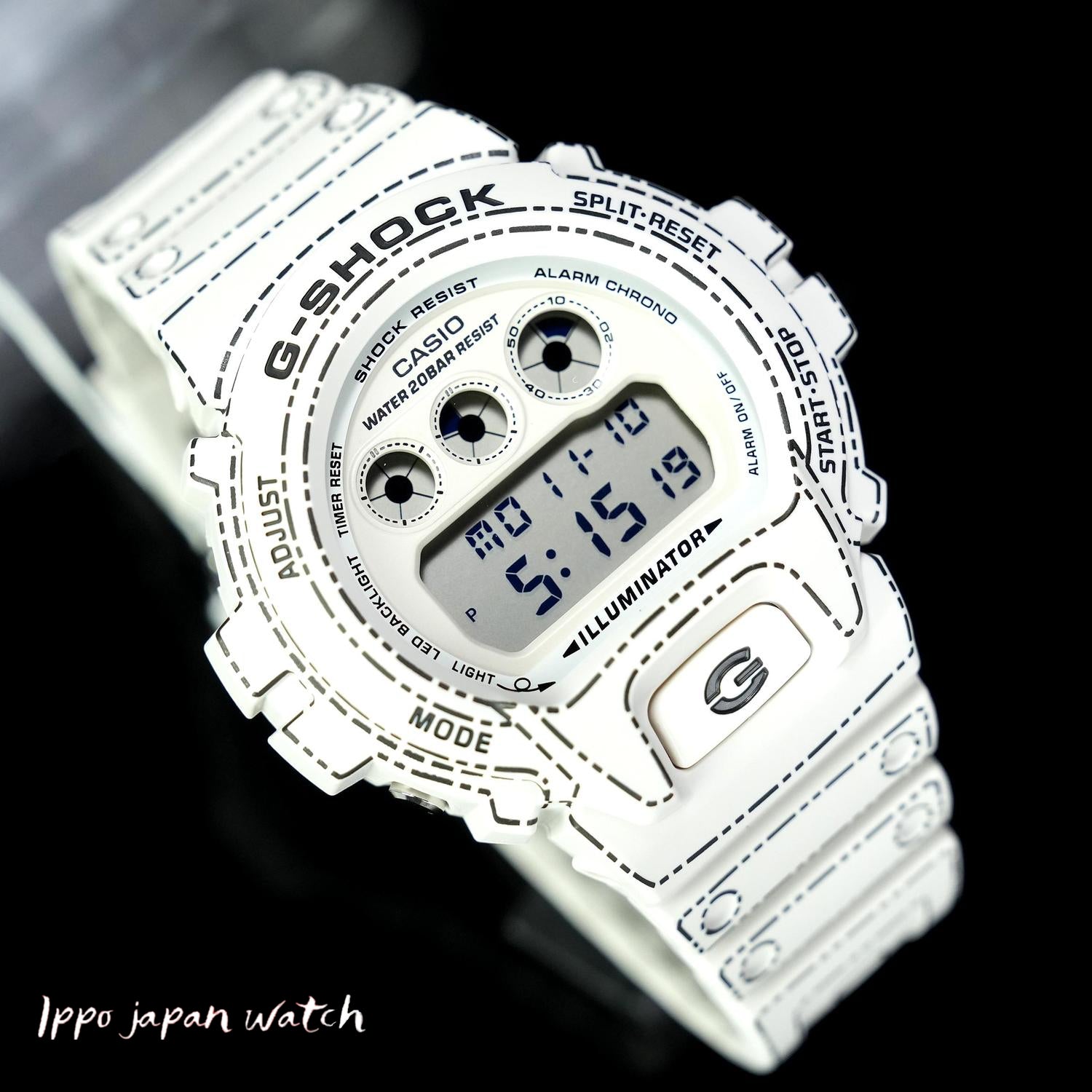 Casio G-shock DIGITAL DW-6900RGM-5JR/DW-6900RGM-5 Origami design