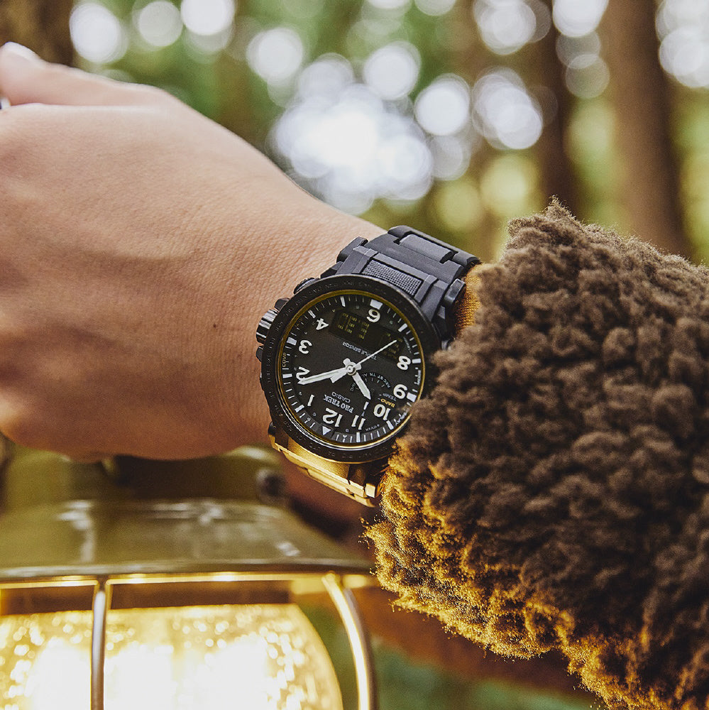 Casio Men's PRO TREK Eco-friendly Solar Radio Wave Model PRW-51FC