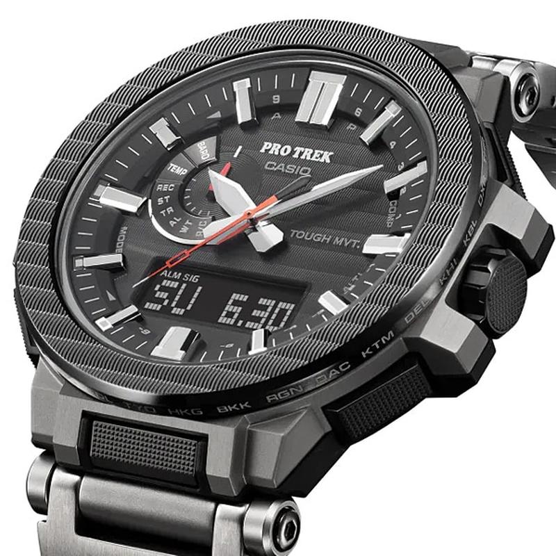 Casio Men's ProTrek Manaslu Knife Ridge Multi-band 6 Tough Solar