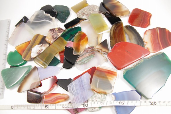 天然石板詰め合わせ 500g 天然石販売 名取貴石 天然石・国産原石の