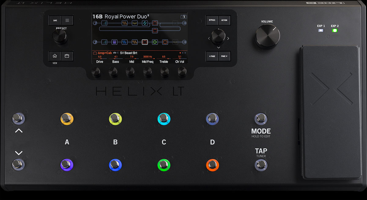 LINE 6 HELIX LT｜イシバシ楽器
