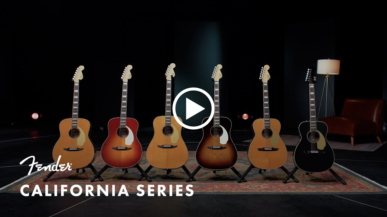 Fender California Series Acoustic Guitars