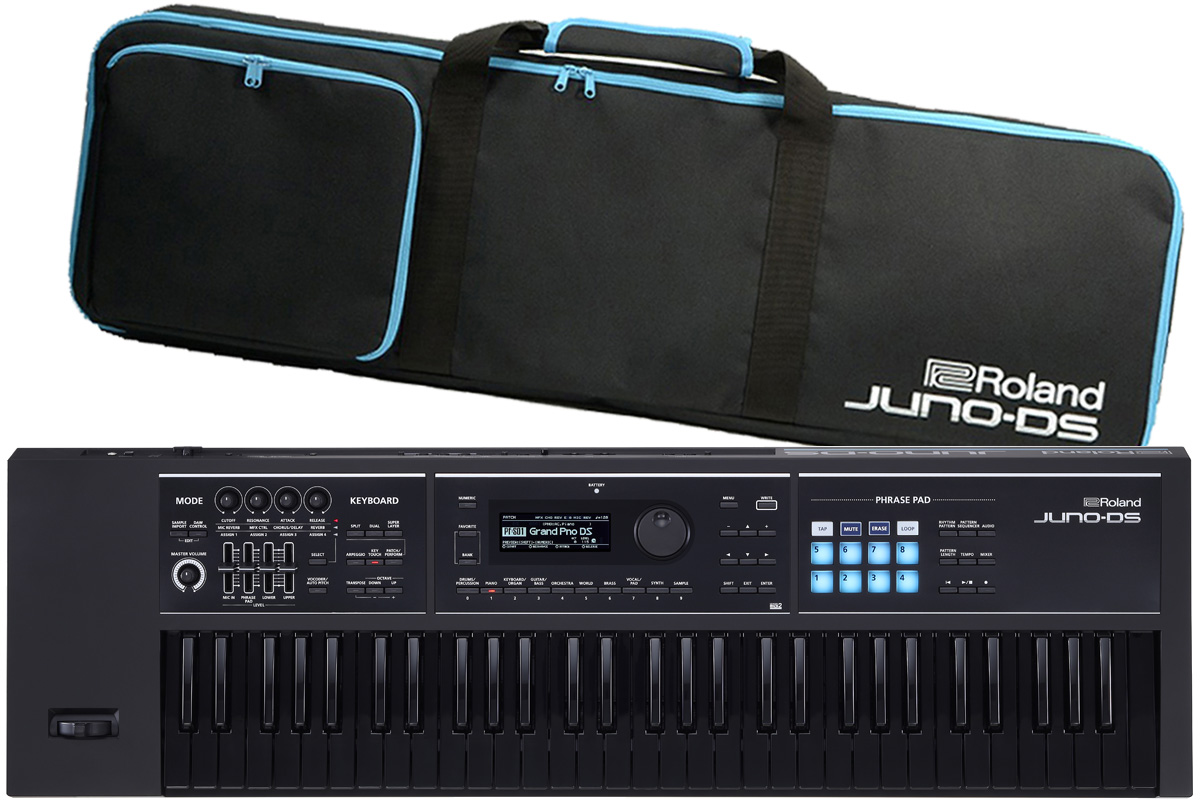 Roland JUNO-DS/FA-06ブラック鍵盤モデル11/30発売予約受付中