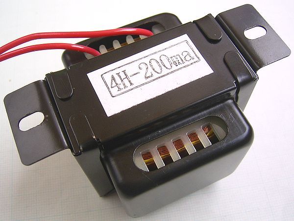 真空管アンプに最適 4H 200mA チョークコイル シールドタイプ - イトウ