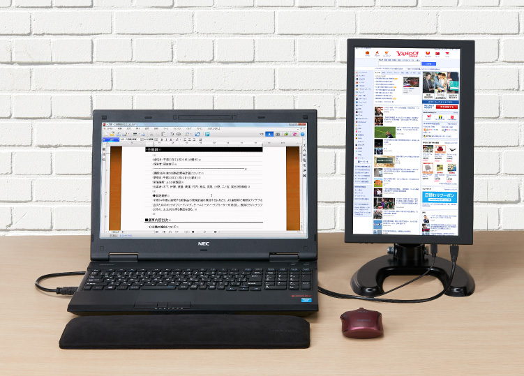 ITPROTECH 13.3型フルHDモバイルモニター モバイル&デスクトップ