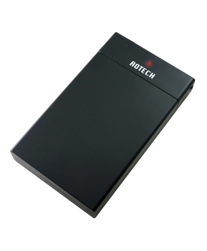 ネジ・工具不要 FANレス設計 3.5型SATA HDDケース USB3.1Gen1（USB3.0