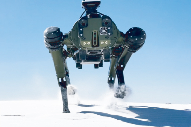 自律移動4脚ロボット Ghost Robotics Vision60