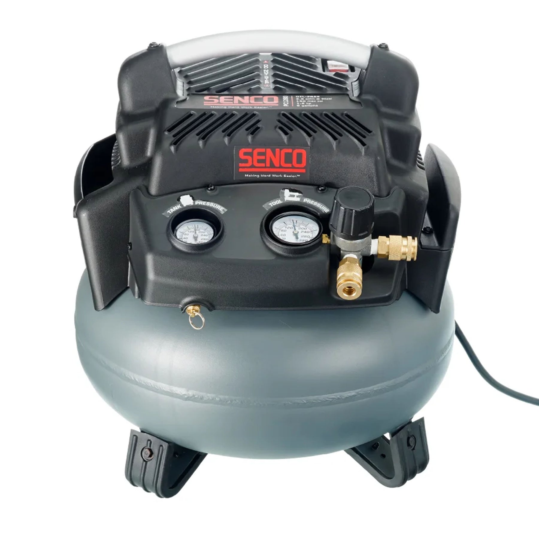 Senco PC1280 1-1/2 HP, 6 Gallon Pancake Air Compressor - JMP Wood
