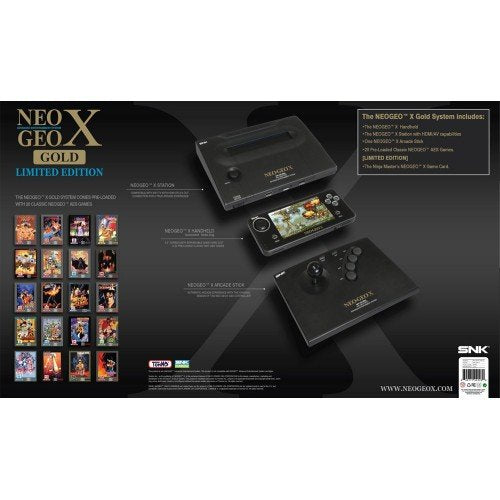 SNK NeoGeo X Gold Console (Limited Edition) - (NGX) NeoGeo [Pre