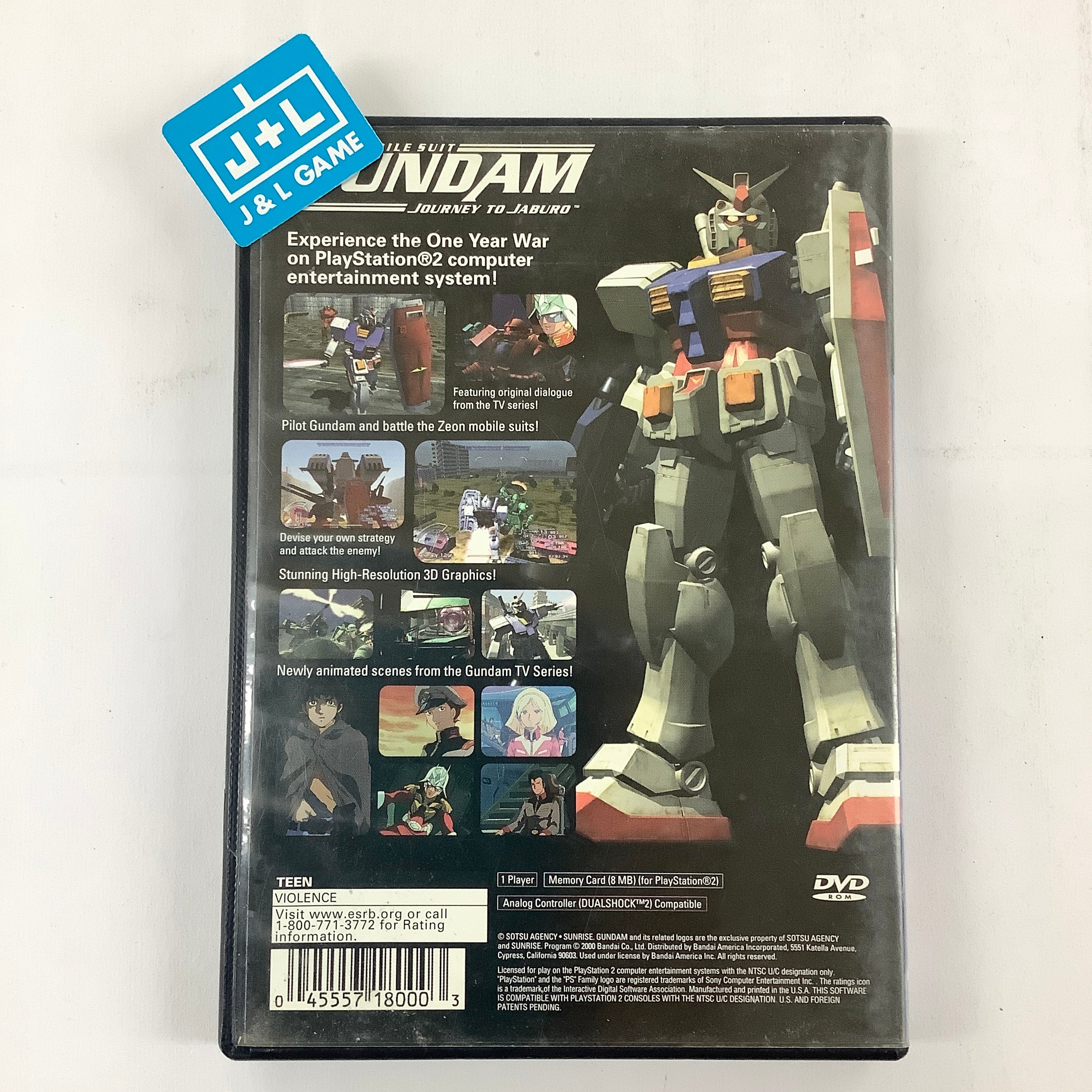 Mobile Suit Gundam: Journey to Jaburo - (PS2) PlayStation 2 [Pre