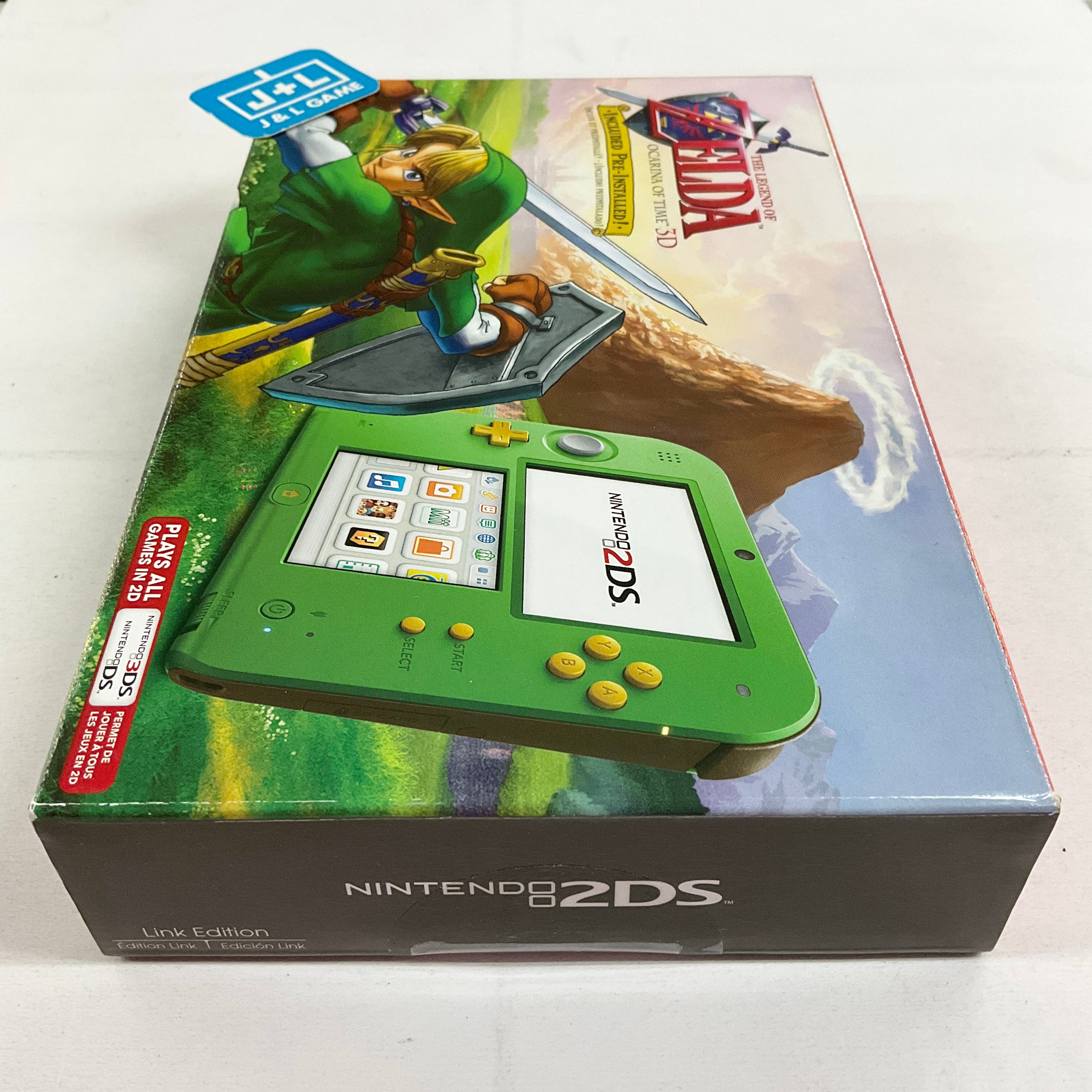 Nintendo 2DS Console (The Legend of Zelda Ocarina of Time 3D