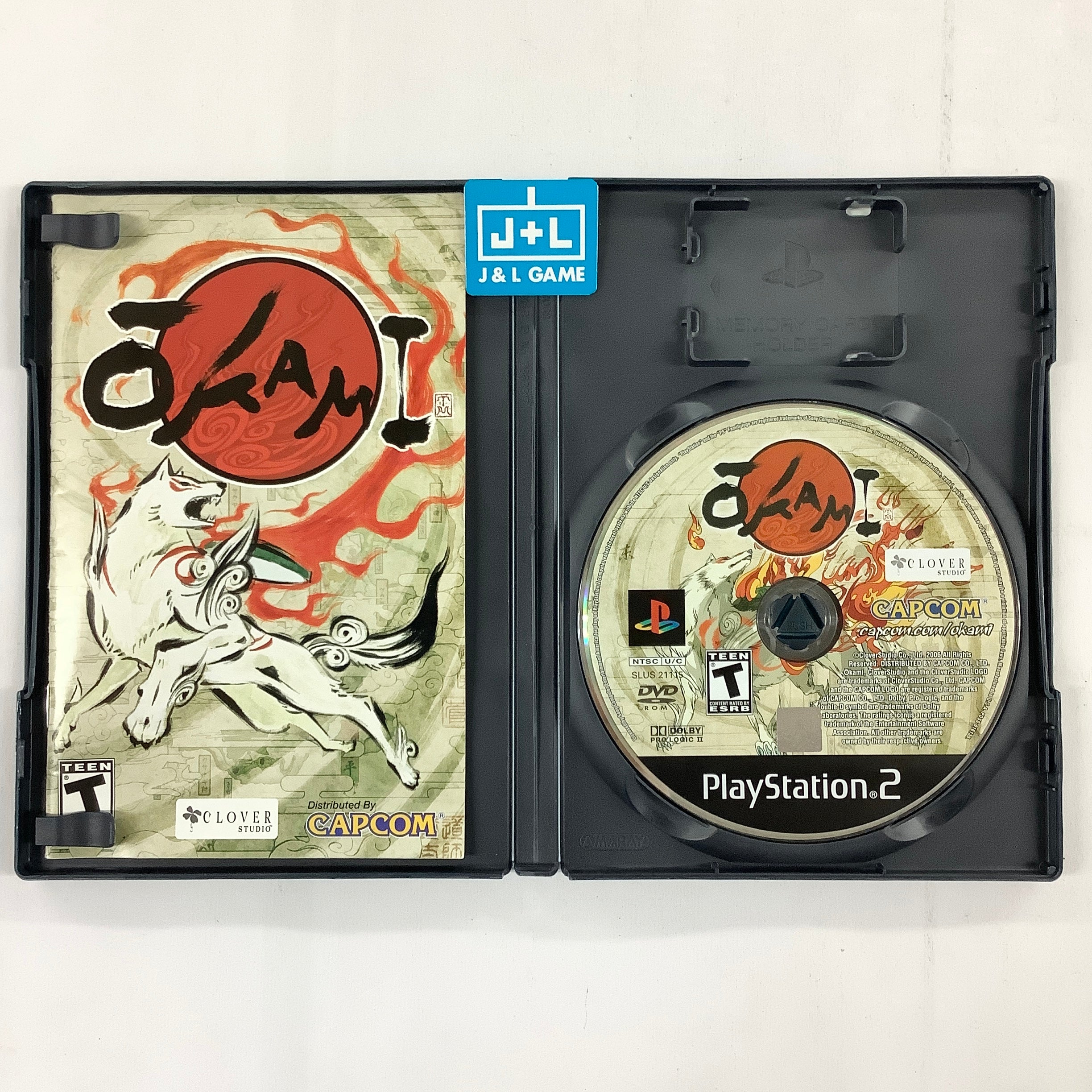Okami - (PS2) PlayStation 2 [Pre-Owned] | J&L Game