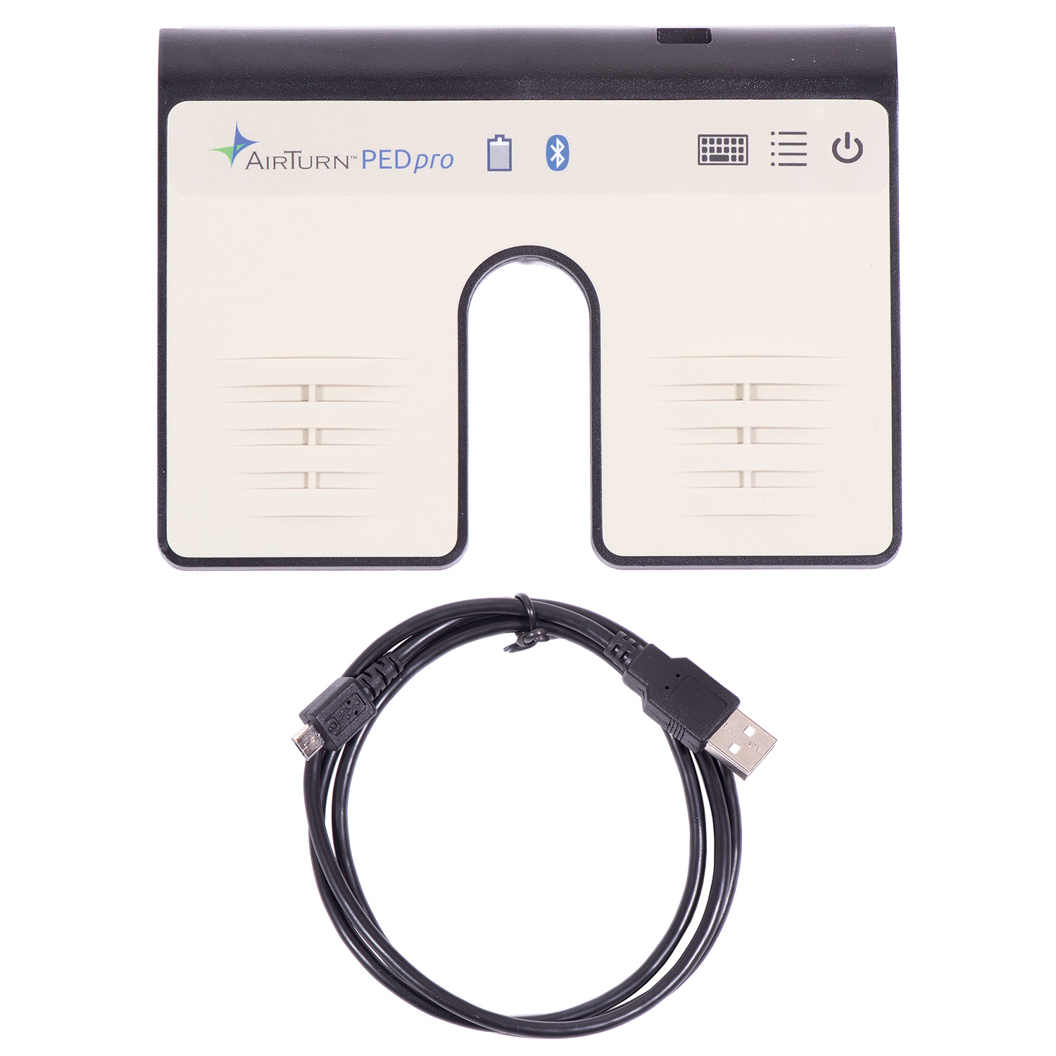 AirTurn PedPro – Dual Bluetooth 4 Wireless Pedal Controller with