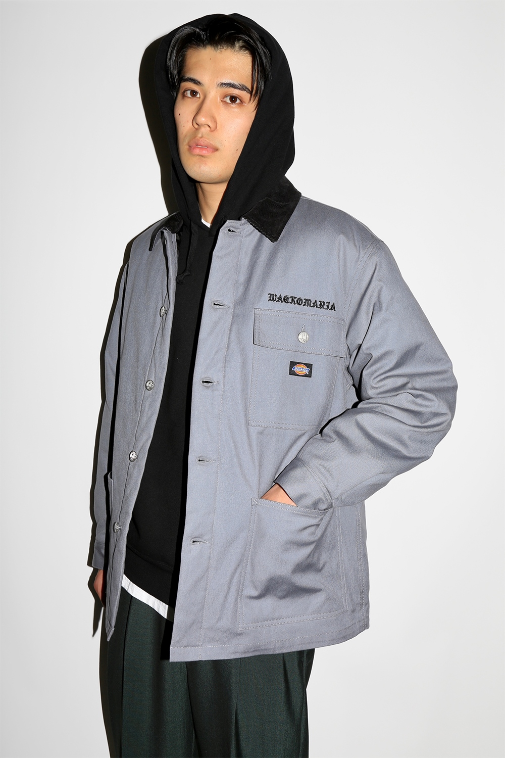WACKO MARIA/DICKIES / COVERALL（GRAY）［カバーオール-24秋冬］ - JONAS