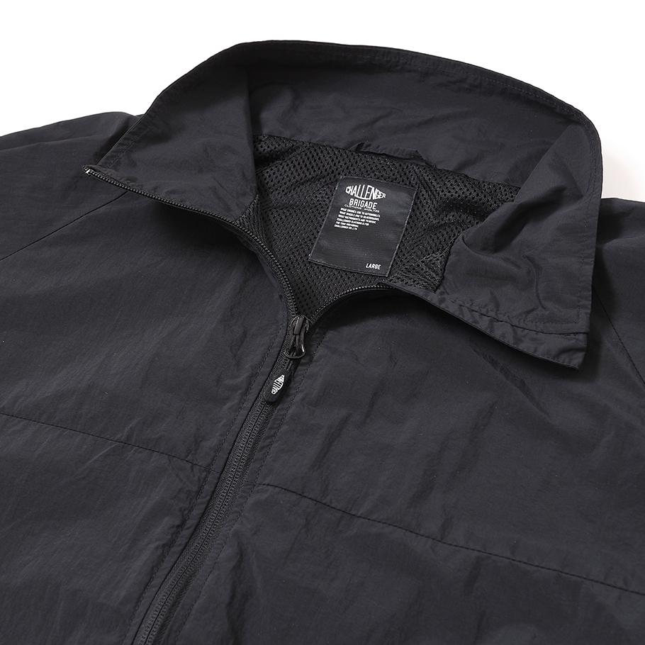 CHALLENGER/TRACK ZIP JACKET（BLACK）［トラックジップJKT-25秋冬