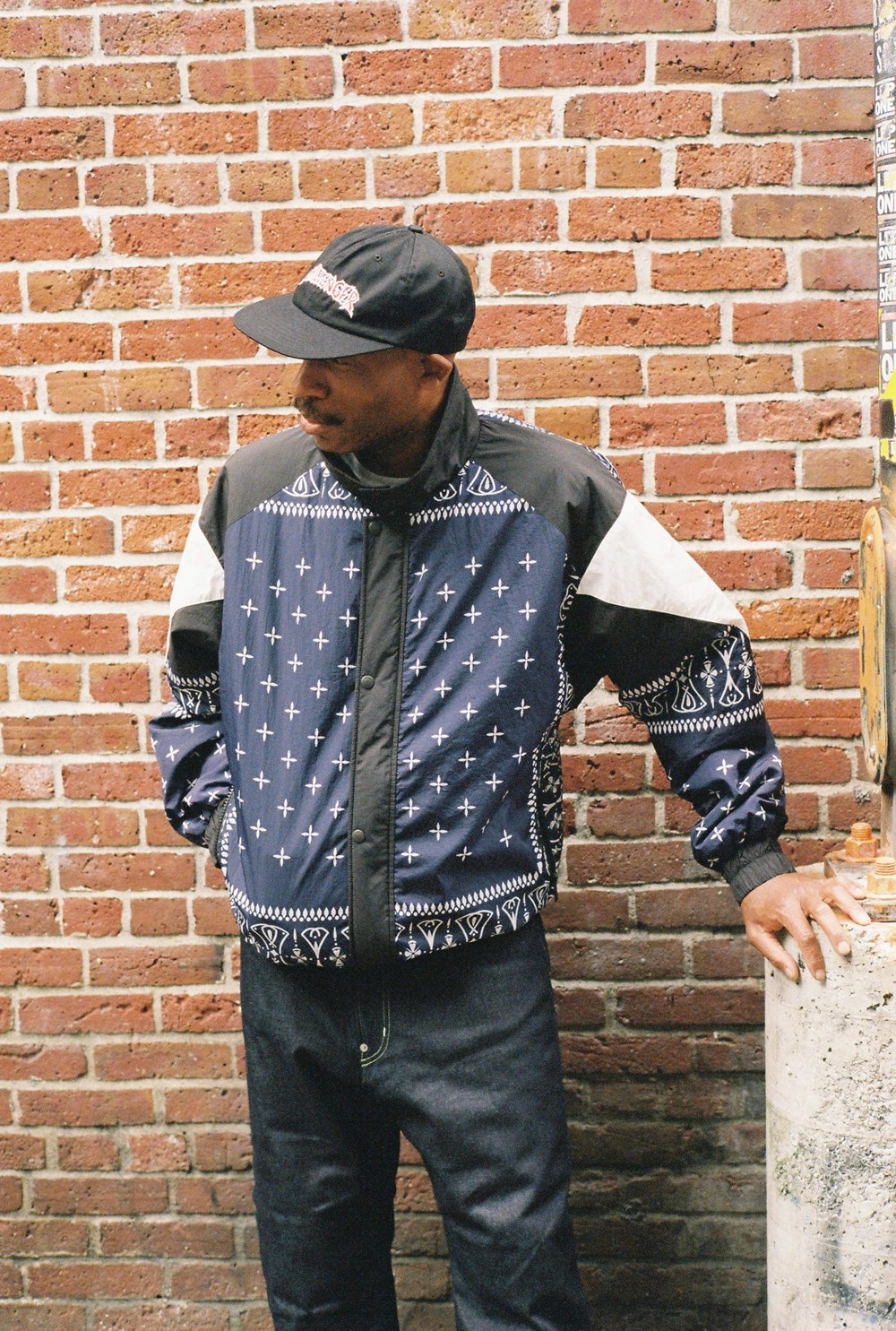 CHALLENGER/BANDANA 80'S JACKET（NAVY）［バンダナ80'S JKT-25秋冬