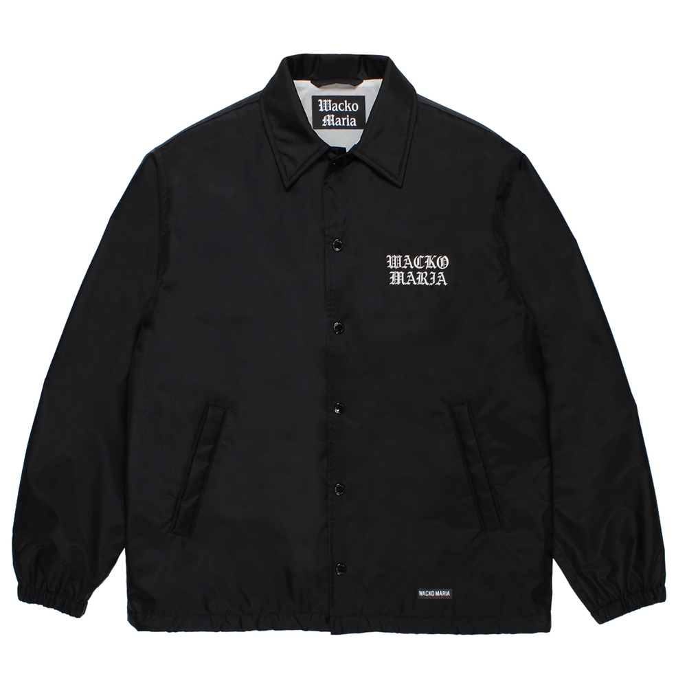 WACKO MARIA/COACH JACKET（BLACK）［コーチJKT-26春夏］ - JONAS