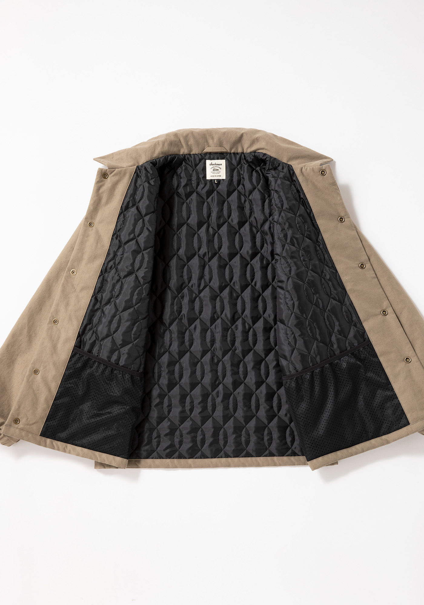 Back Nep Padded Coach JK(S 38:Sepia): ALL｜jackman日本公式サイト