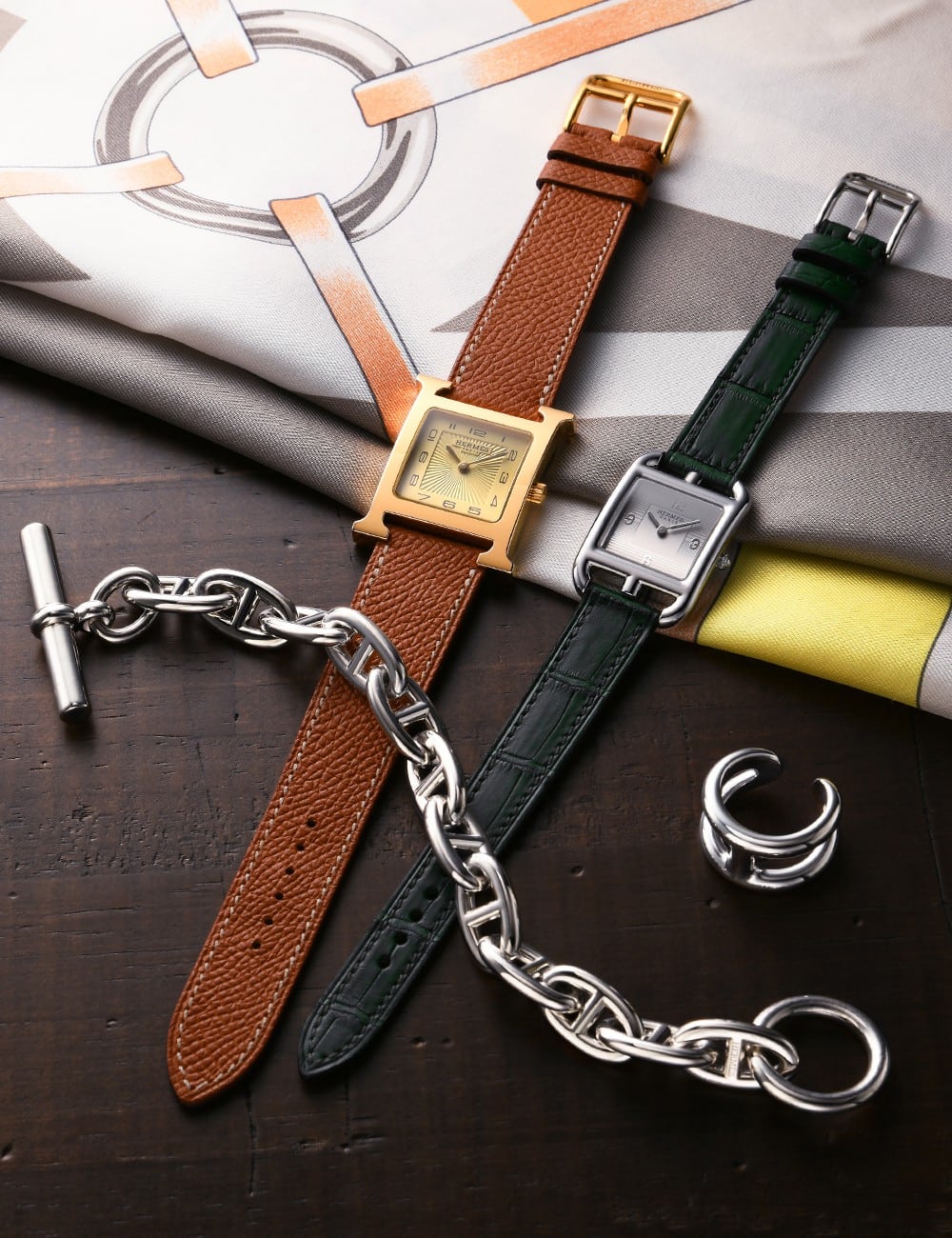 エルメスウォッチで仕上げる“一歩先”のファッション | メンズ ブランド
