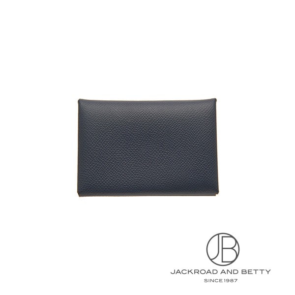 カルヴィ デュオ カードケース ブルーインディゴ ネイビー 紺