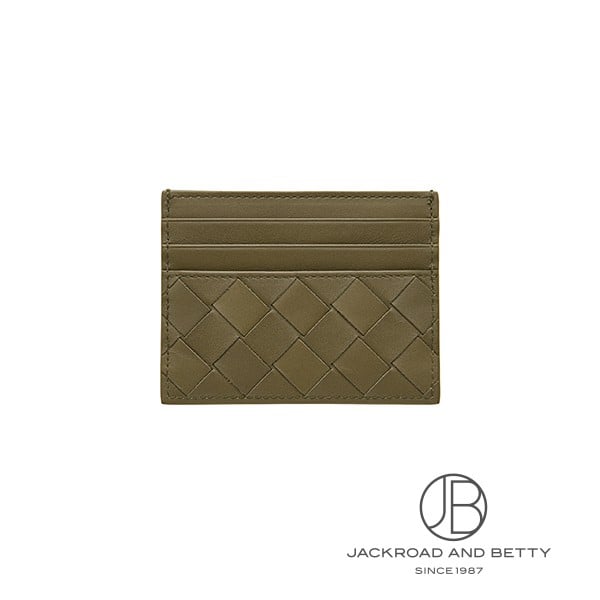 イントレチャート クレジットカードケース ブラウン[743209 VCPQ3 2877