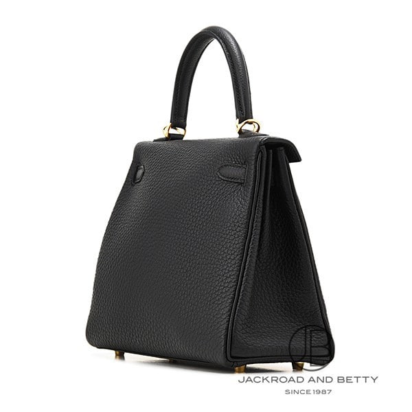ケリー25 内縫い ノワール ブラック 黒[] Kelly25 | エルメス 新品