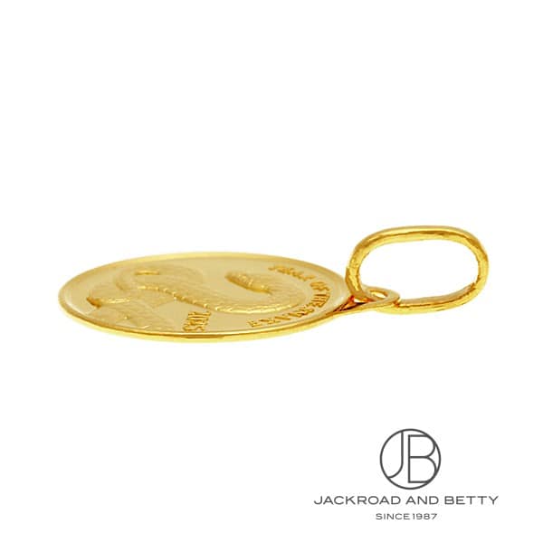 K24 純金 1/20オンス 2025年 スネーク コイン ペンダントトップ[] Pure