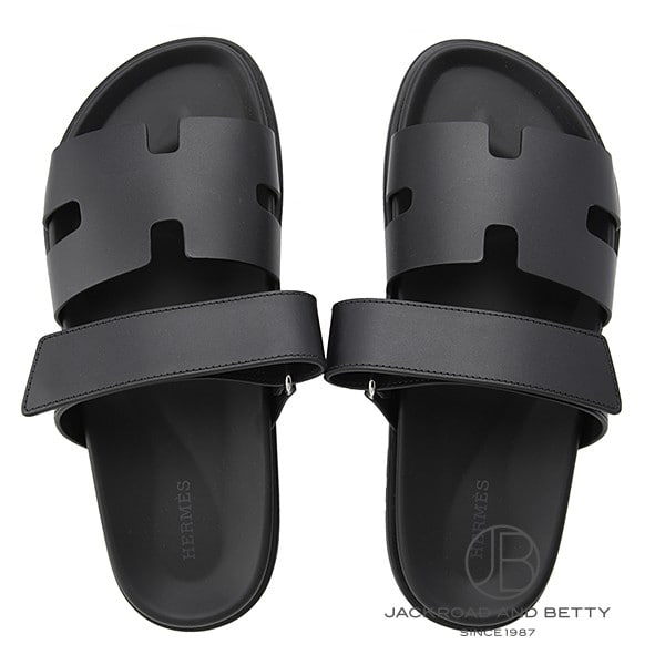 サンダル シプレ ノワール ブラック 40[H22200ZH] Sandals Chypre Noir