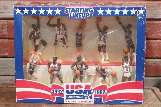 ct-190910-95 STARTING LINEUP / USA 1992 Basketball Team (Dream