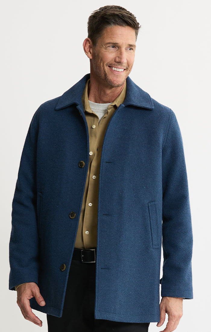 Mott Wool Blend Coat | Men's Outerwear | JACHS NY