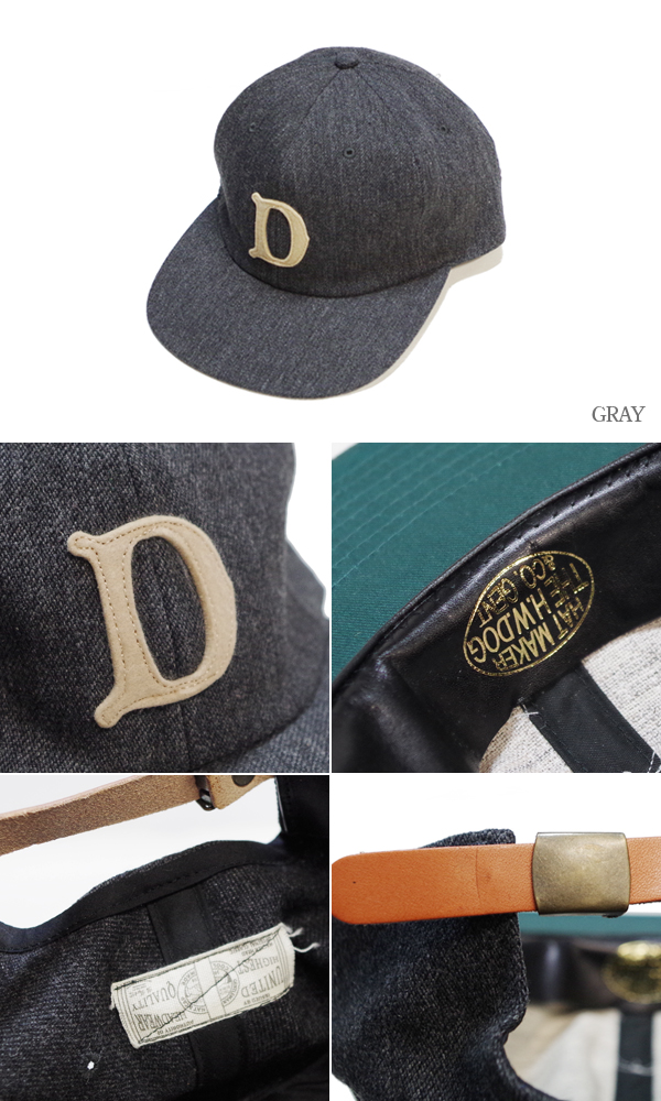 THE H.W.DOG&CO. ウール|コットン|ベースボールキャップ『BASEBALL CAP