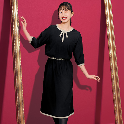 MARY QUANT] ワンピース（七分袖） M57031/M57032 / 通販のジャンブレ