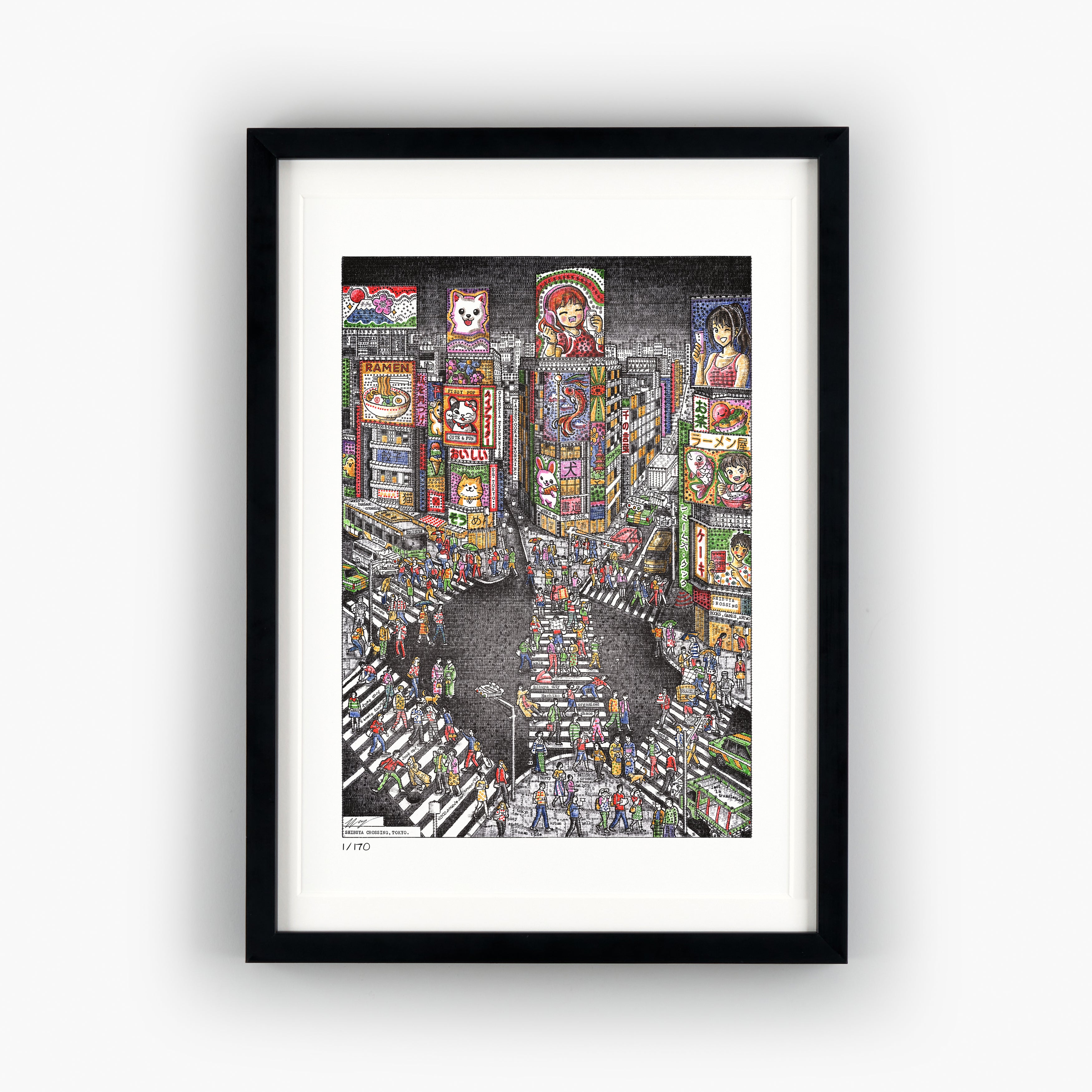 Evening in Tokyo – James Cook Artwork Shop