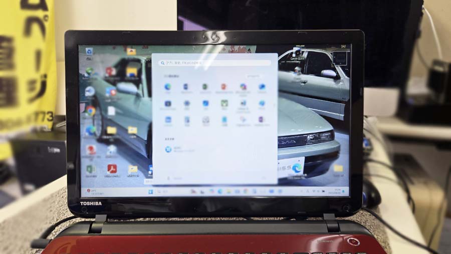 東芝Dynabook T55/45MR Windows11アップグレード＆高速化｜パソコン