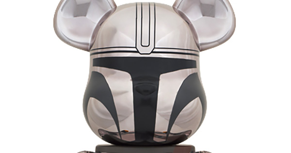 メディコム・トイ BE@RBRICK マンダロリアン CHROME Ver. 100％ & 400