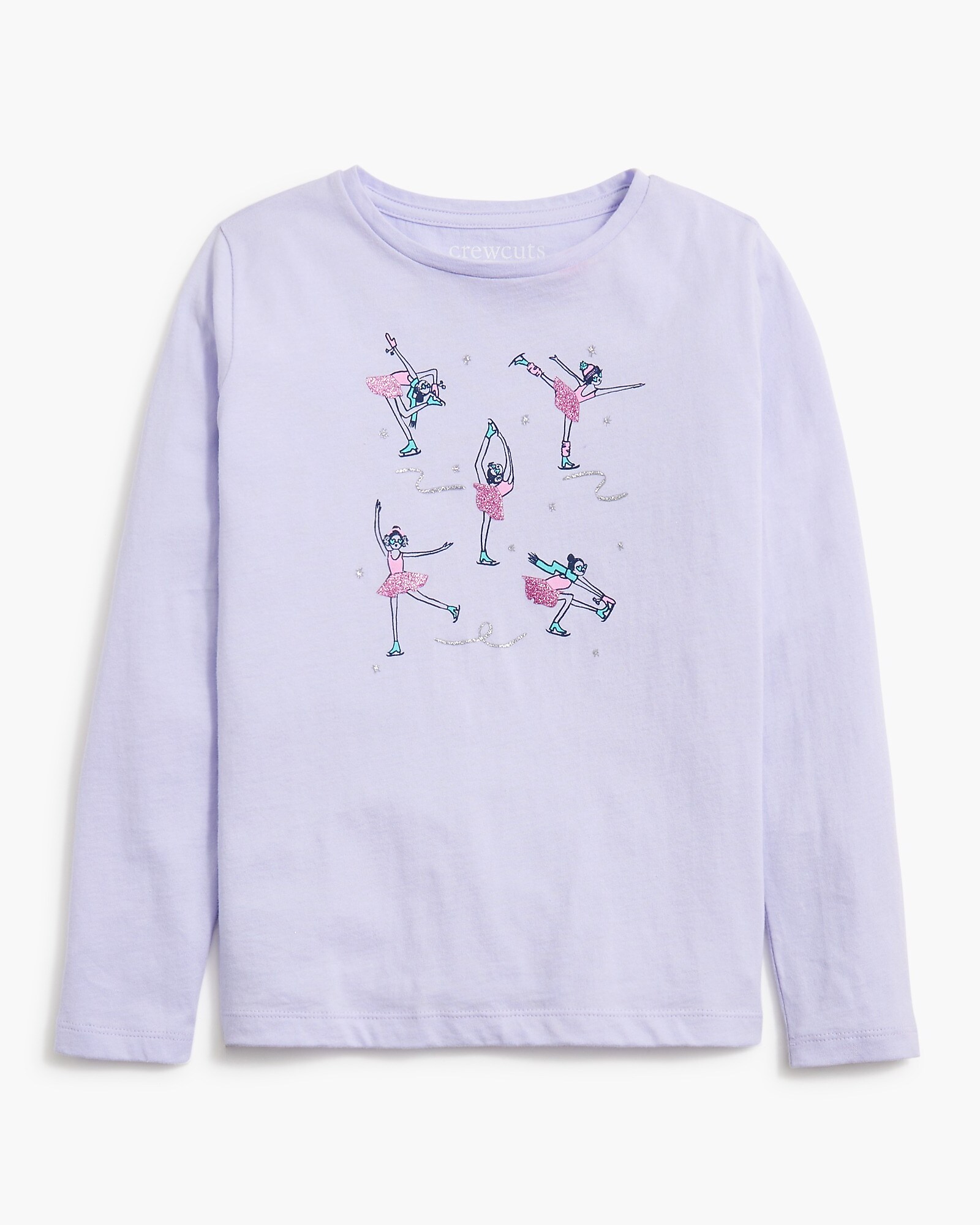 Girls' Figure Skating Graphic Tee For Girls | Factory