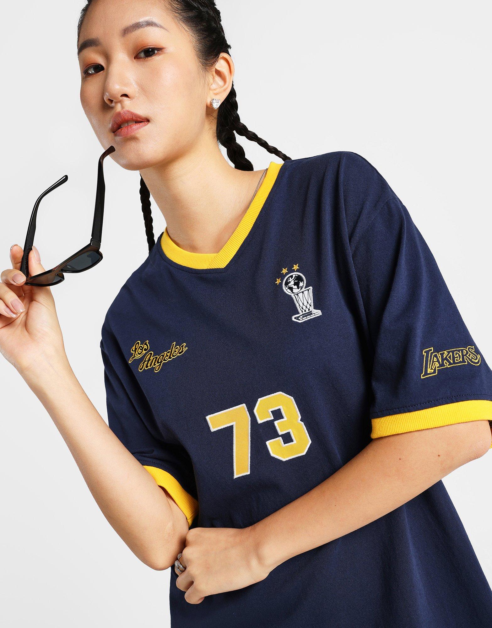 Blue Mitchell & Ness LA Lakers Jersey - JD Sports Singapore