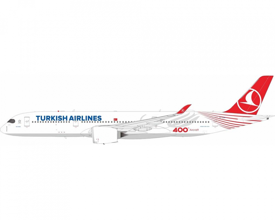 www.JetCollector.com: Turkish Airlines A350-900 w/stand TC-LGH 1