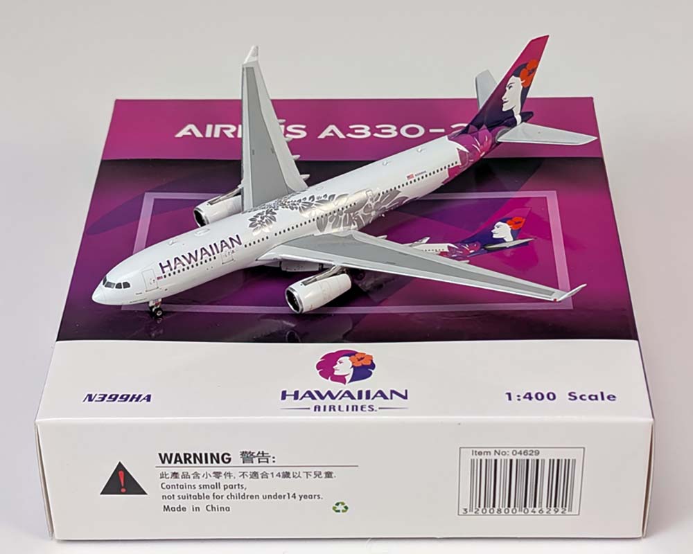 www.JetCollector.com: Hawaiian A330-200 N399HA 1:400 Scale Phoenix