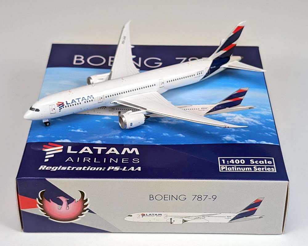 www.JetCollector.com: Latam Boeing B787-9 PS-LAA 1:400 Scale