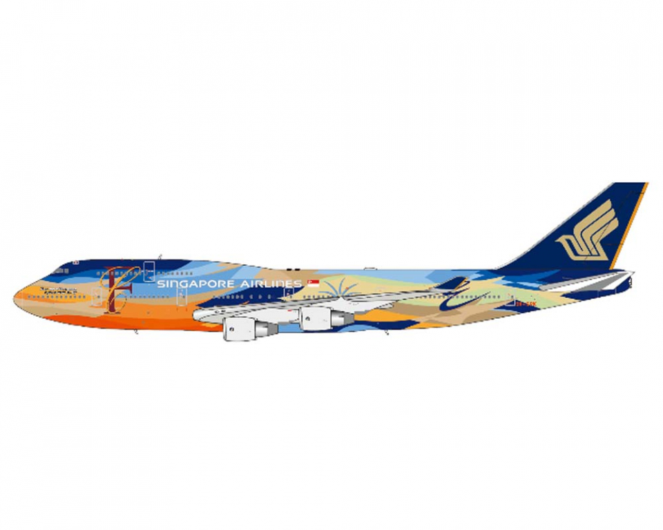 www.JetCollector.com: Singapore Airlines B747-400 Tropical 9V-SPK