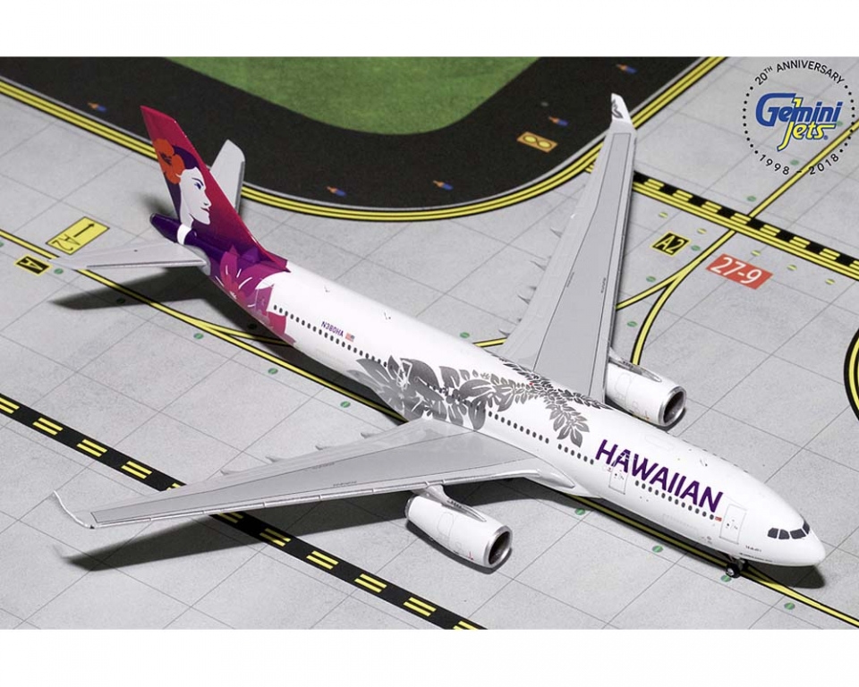 www.JetCollector.com: GEMINIJETS HAWAIIAN A330-200 NEW LIVERY