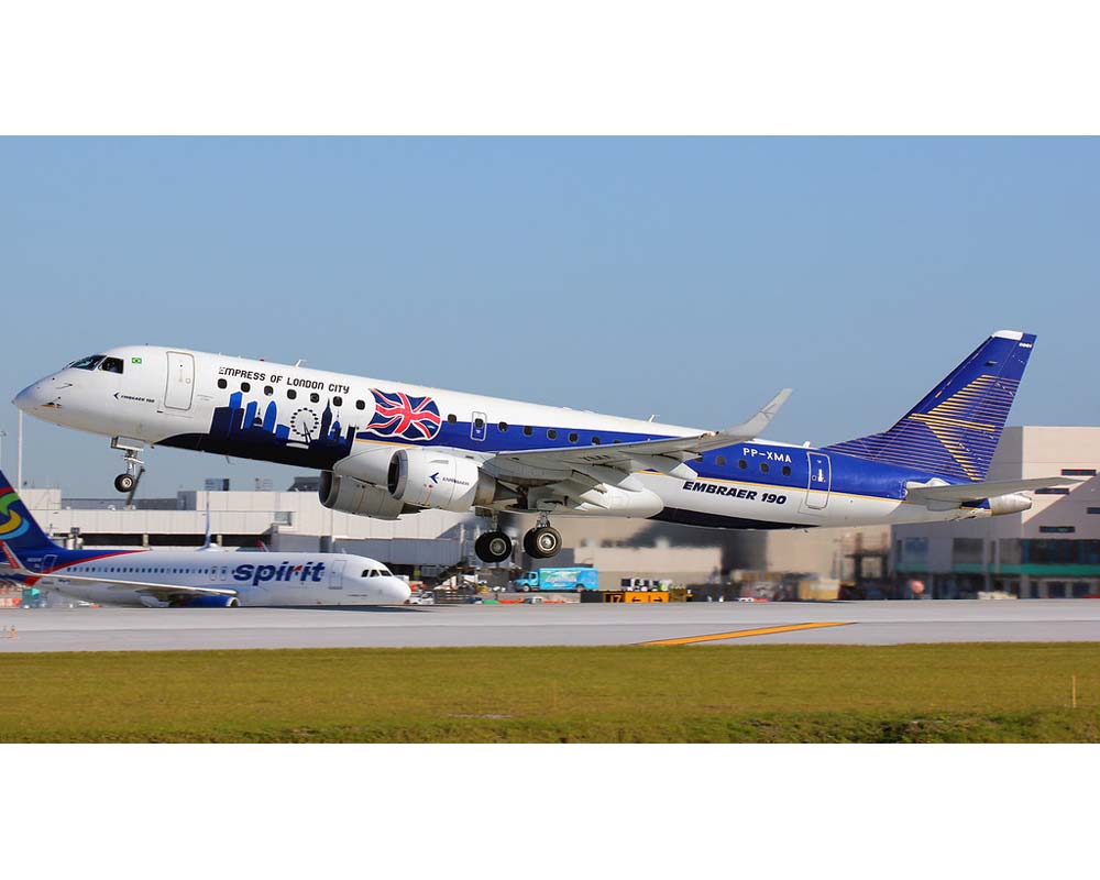 www.JetCollector.com: Embraer E190 Empress of London City PP-XMA 1