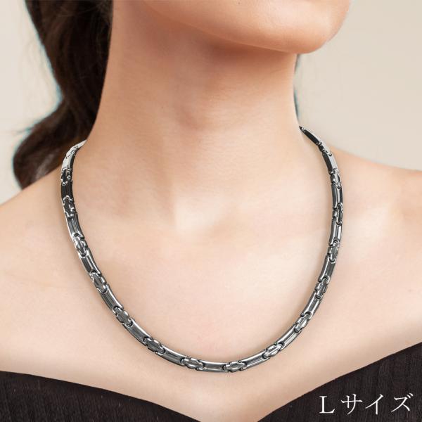 日本製 純チタン 純ゲルマニウム 20石 オールミラー(鏡面) ネックレス