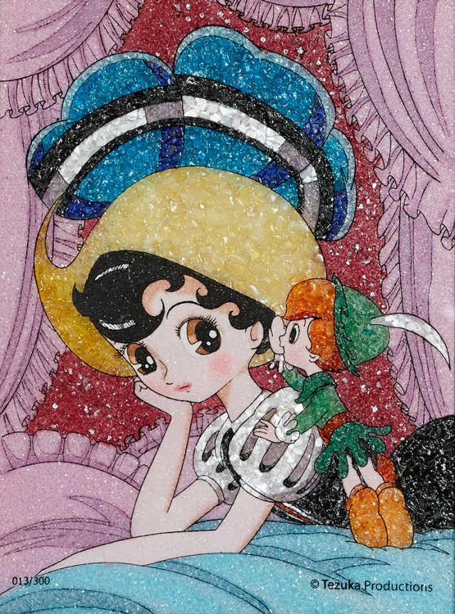 ジュエリー絵画『リボンの騎士』1