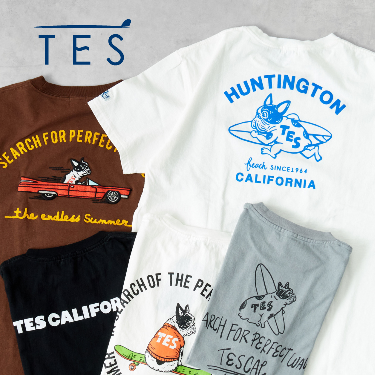 TES(エンドレスサマー)の新作＆別注Tシャツ 注目のデザインを一挙ご