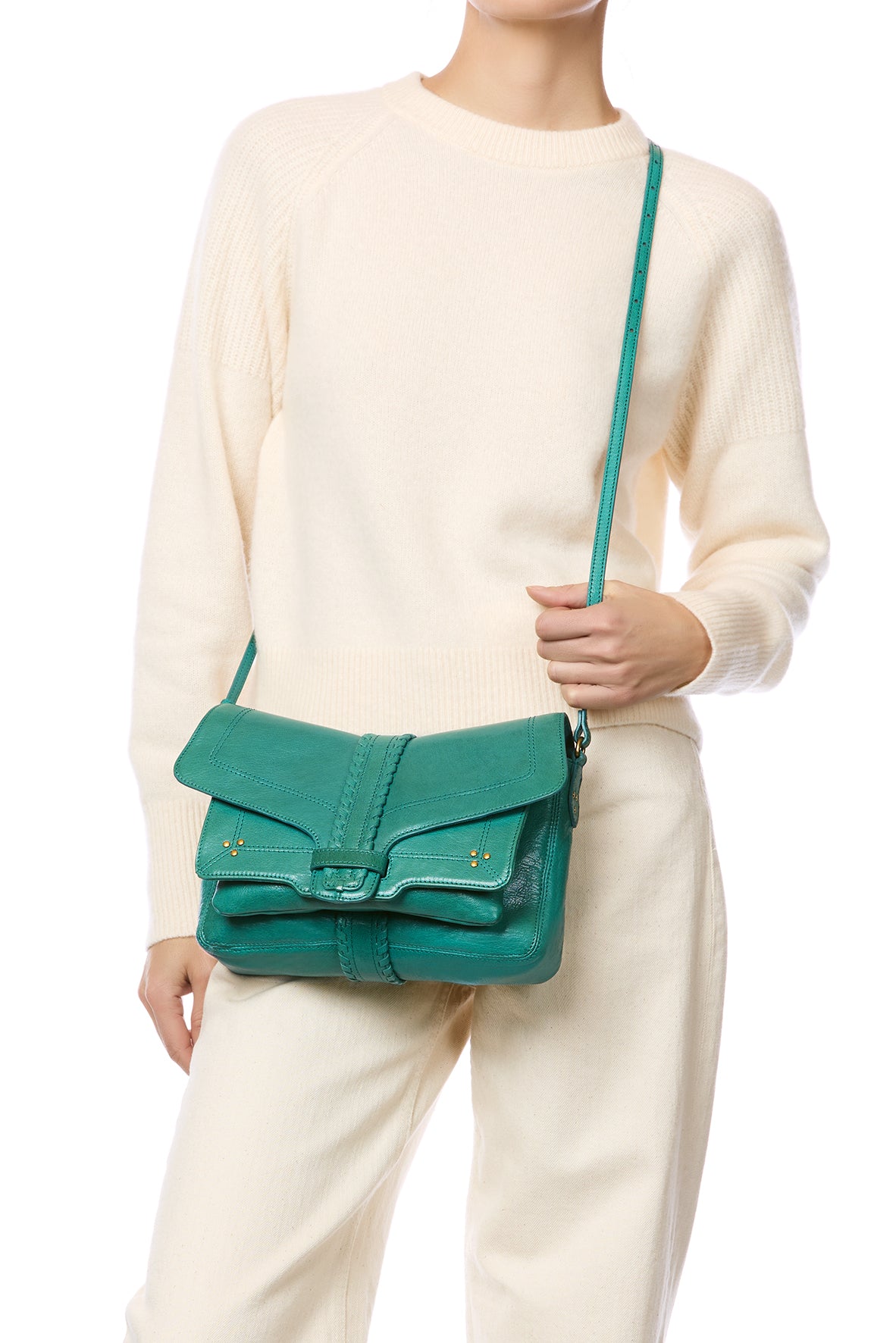 Harry M Bag Turquoise Goatskin – Jérôme Dreyfuss