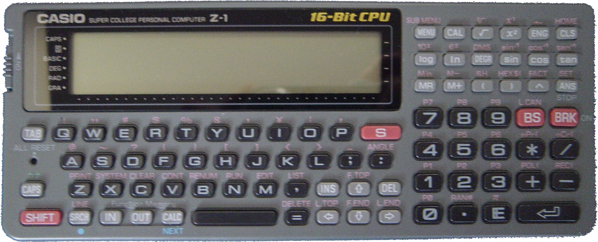 スーパーカレッジZ-1(ポケコン・ポケットコンピュータ)のことなら